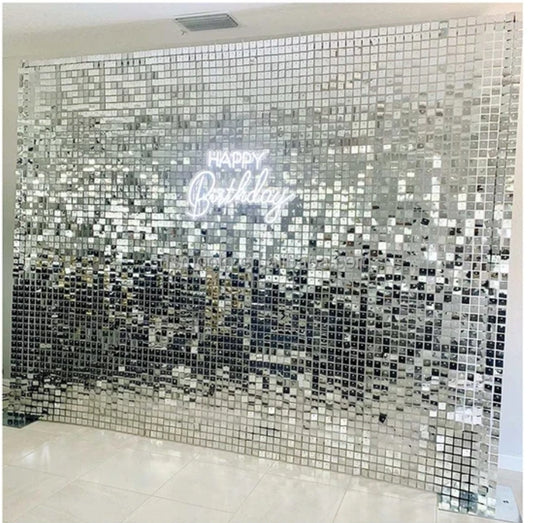Shimmer Wall - silver